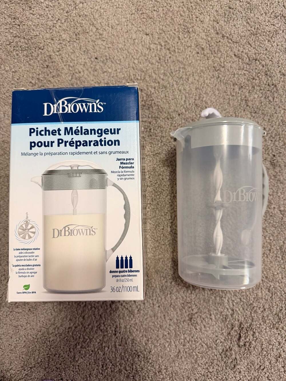 Dr. Brown's Formula Mixing Pitcher 36 oz with Box